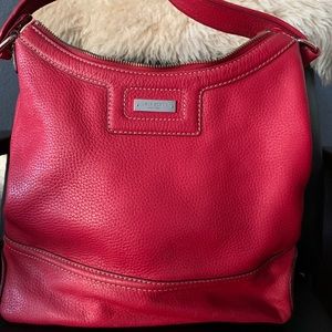 Red Kate Spade Hobo bag